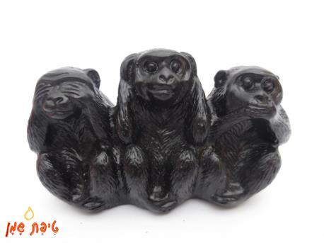 שלוש הקופים בשחור