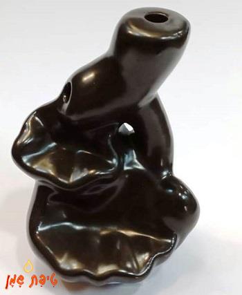 מעמד לקטורת חרוט, עשן יורד כלפי מטה - Back Flow(1)